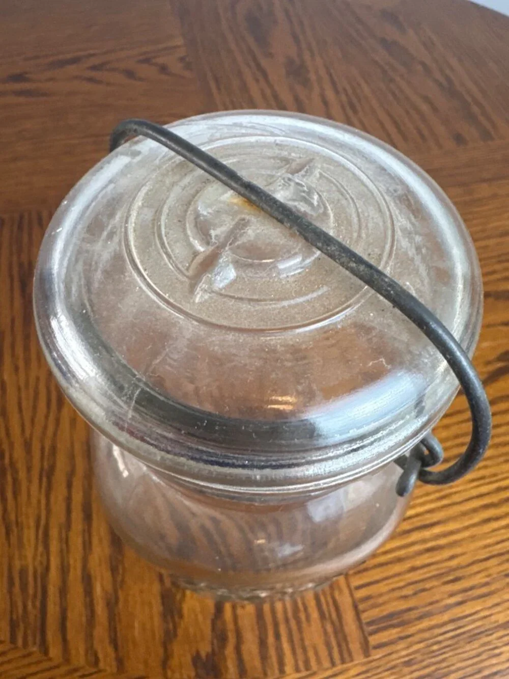 Ball Ideal Glass Quart Canning Jar with Wire Lock